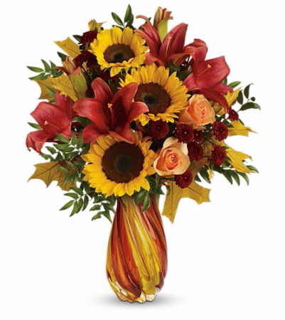 Autumn Beauty Vase Arrangement