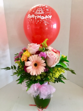 Happy Birthday! With Free Latex Balloon