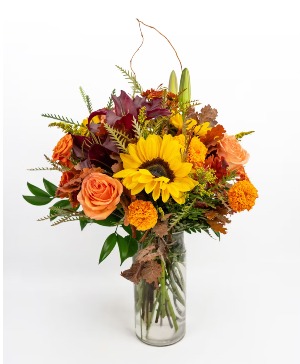 Autumn Blaze Fresh Arrangement 