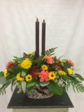 Autumn Blessings FRESH FLORAL ARRANGEMENT