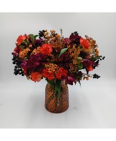 Autumn blessings vase