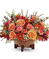 Autumn blooms  Garden style 