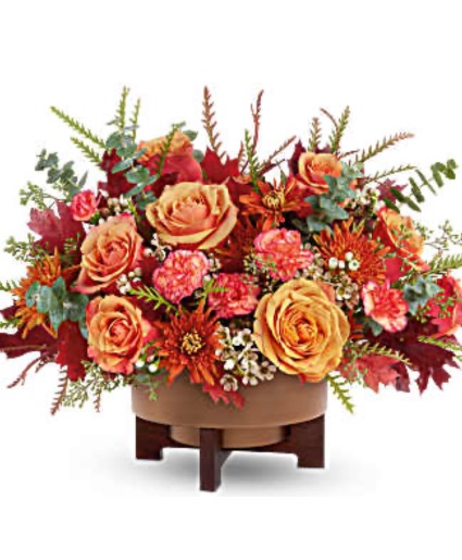 Autumn blooms  Garden style 