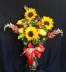 Autumn Burst Arrangement