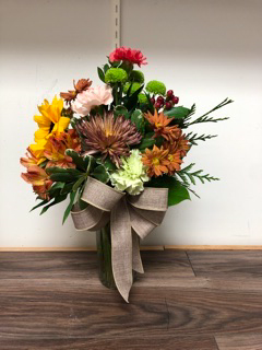 Autumn celebration  Vase arrangement 