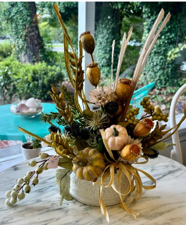 Autumn Charm Silk Arrangement  in Yorktown, VA | YORKTOWN FLOWER SHOPPE