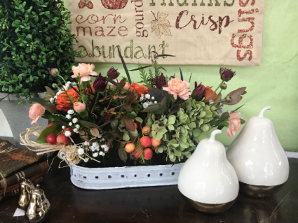 Autumn Chic Vase Arrangement