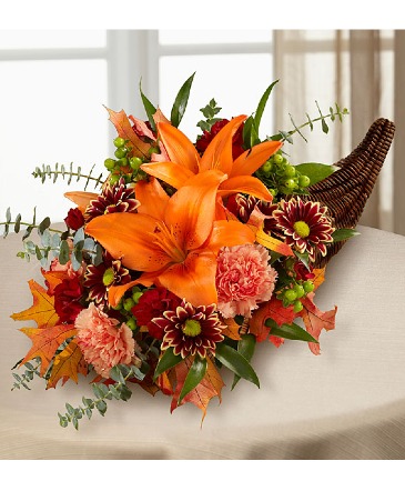 Autumn Cornucopia  in Arlington Heights, IL | VJ Florals Arlington Heights