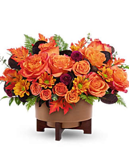 Autumn Couture Ceramic Container