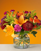 Autumn Crest Fresh Arrangement 