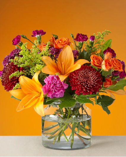 Autumn Crest Fresh Arrangement 