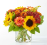 Autumn Day Vase Arrangement