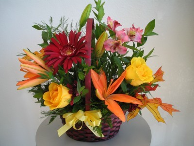 AUTUMN DAYS Fall Basket