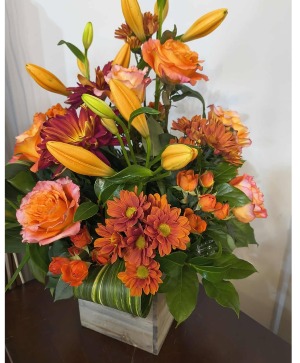 Autumn elegance Mixed arrangement