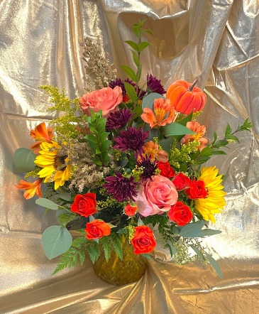 Autumn Evening Fresh Arrangement in Virginia Beach, VA | Flower Lady Autumn Evening Fresh Arrangement in Virginia Beach, VA | Flower Lady