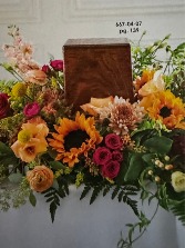 Autumn Florals-Urn Urn Arrangement