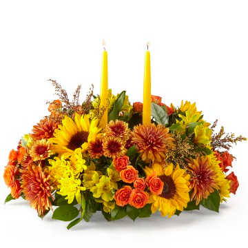 Autumn Flowers Centerpiece (B5433) Autumn Arrangement