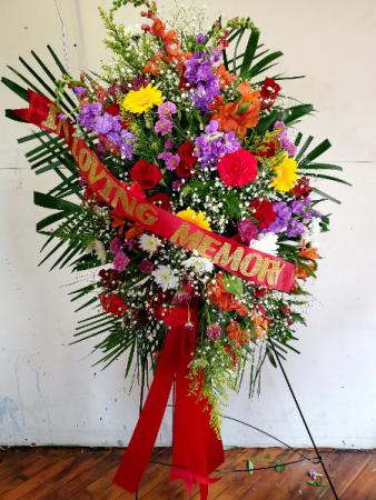 Autumn Flowers Standing Spray STANDING spray