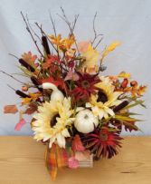 Autumn Gathering Silk Arrangement