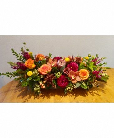Autumn Glory  Centerpiece in Laguna Niguel, CA | Reher's Fine Florals And Gifts