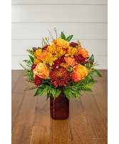 Autumn Glow Mixed Bouquet 