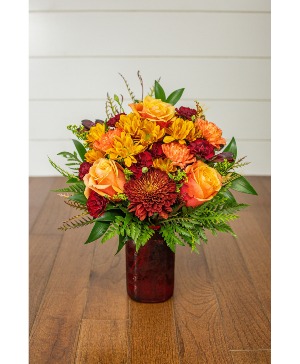 Autumn Glow Mixed Bouquet 