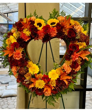 Autumn Grace Standing Heart