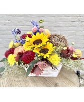 Autumn Harvest Glow Flower Arrangement