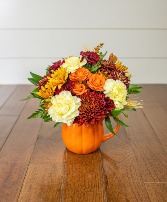 Autumn Harvest Pumpkin Mug 