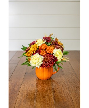 Autumn Harvest Pumpkin Mug 