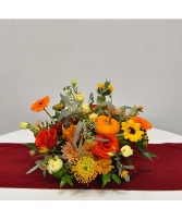 Autumn Harvest Round Centerpiece