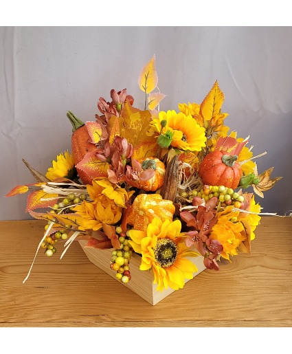 Autumn Harvest Silk Centerpiece