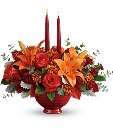 Autumn in Bloom Centerpiece