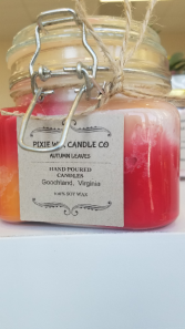 Autumn Leaves Candle