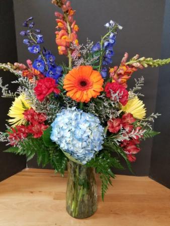 Beautiful Meadow Vase  in Olathe, KS | FLOWER MAN