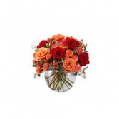 autumn medley floral arrangement