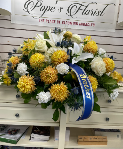 Autumn Mums Casket 