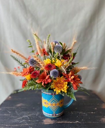 Autumn Pendleton Mug  in La Grande, OR | FITZGERALD FLOWERS