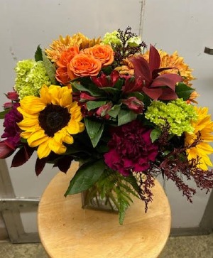 Autumn Posy Vase