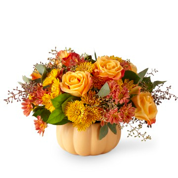 Autumn Pumpkin Flower Decor 21-F2 Autumn Arrangement in San Juan, PR | ELIKONIA FLOWERS Autumn Pumpkin Flower Decor 21-F2 Autumn Arrangement in San Juan, PR | ELIKONIA FLOWERS