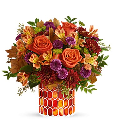 Autumn Radiance Arrangement in Winnipeg, MB | Ann's Flowers & Gifts