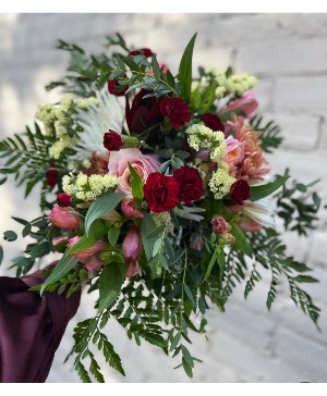 Autumn Romance Cut & Wrapped Bouquet