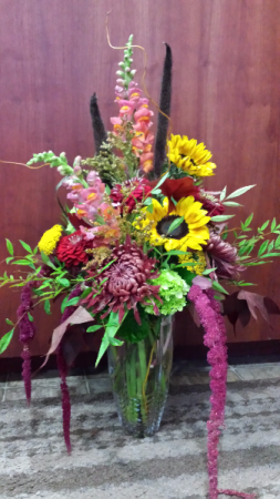 Autumn Shinanigans Vase Arrangement