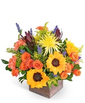 Autumn Sky Flower Arrangement