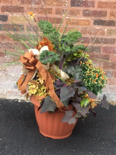 Autumn Splendor Combo   Outdoor Combination Pot 