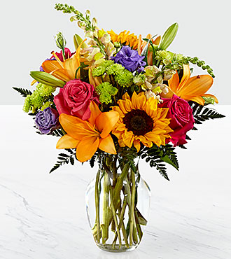 Autumn Splendor Vase Arrangement