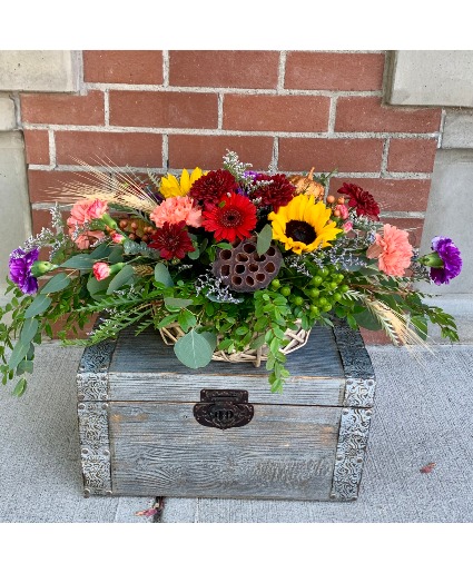 Autumn Sunflower Garden  Arrangement