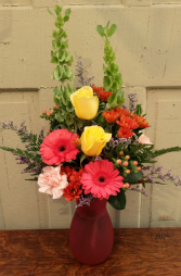 Autumn Sunrise Vase Arrangement