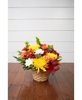 Autumn Sunset Basket 