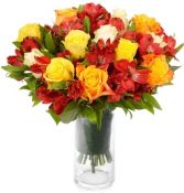 AUTUMN SUNRISE ROSE BOUQUET